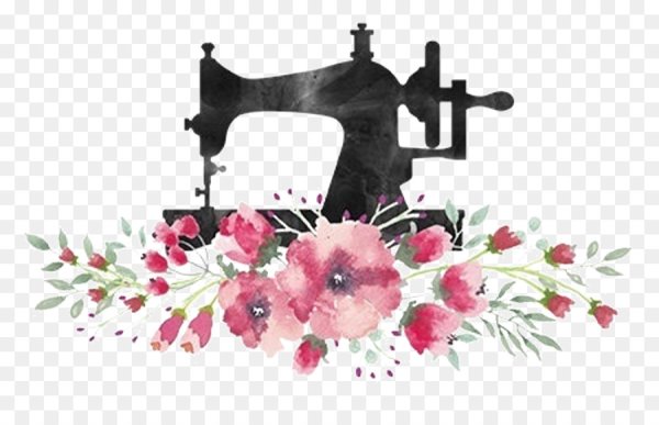 Логотип ателье швейная машинка