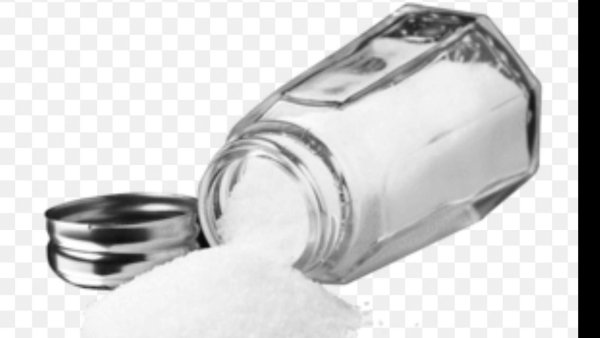 Соль на прозрачном фоне