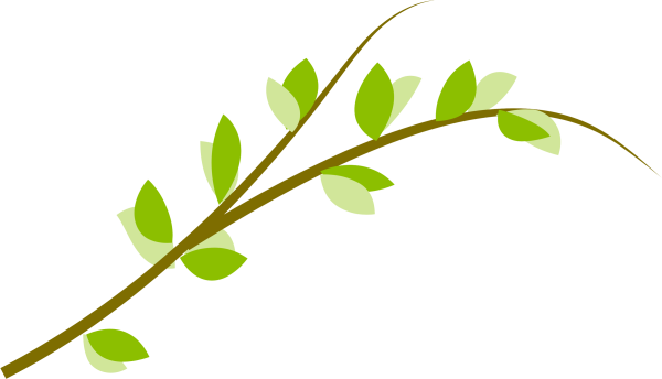 Веточка с листиками