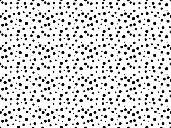 Черные точки на прозрачном фоне