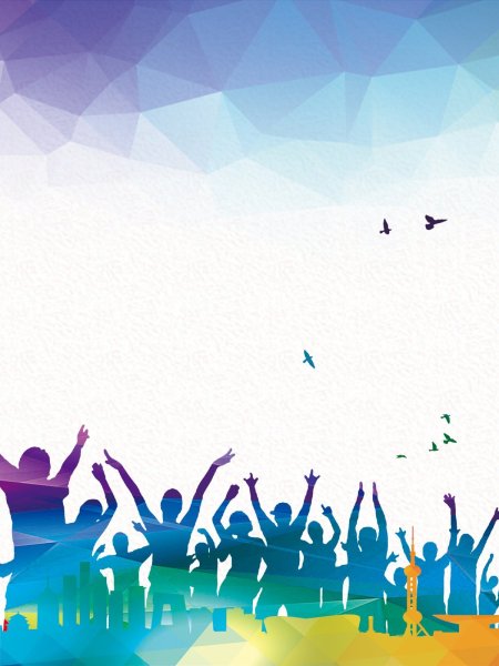 Молодежный фон