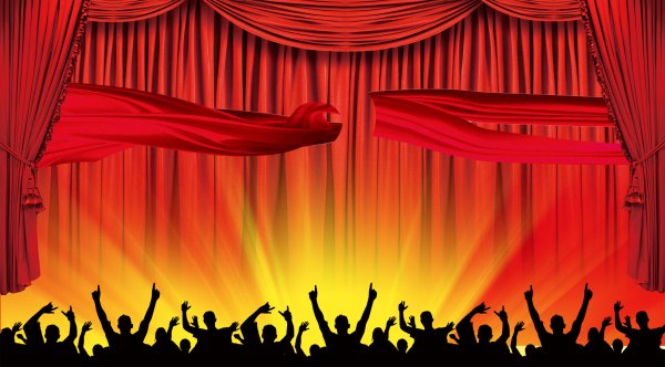 Фон для афиши театра