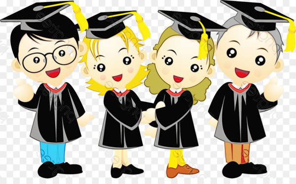 Студент мультяшный