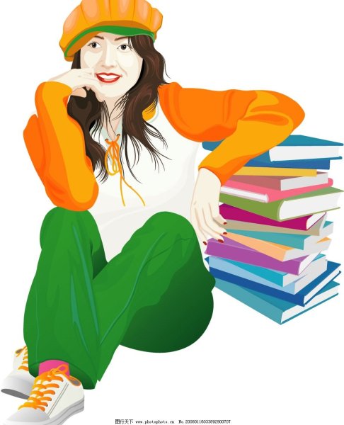 Нарисовать студентку