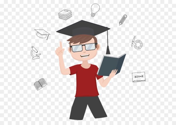 Современный студент рисунок