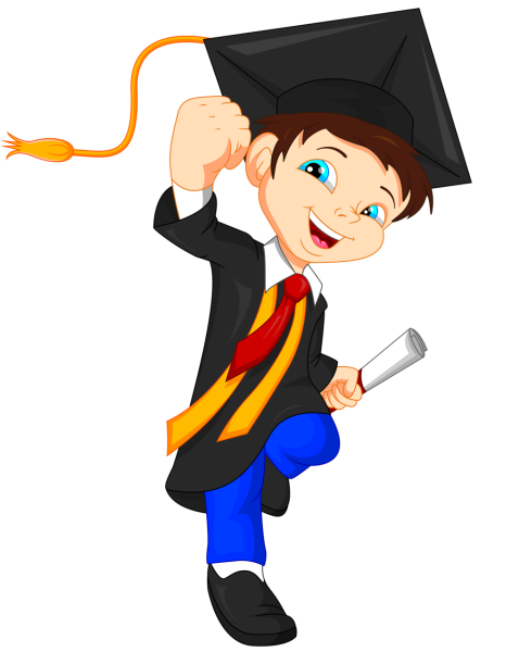 Мальчик в шапке магистра