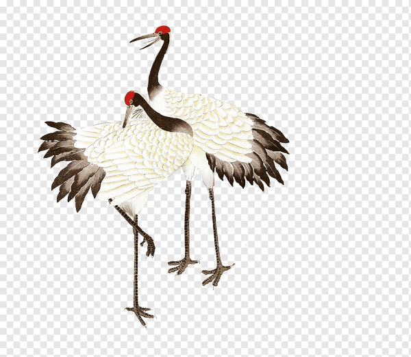 Журавли для фотошопа