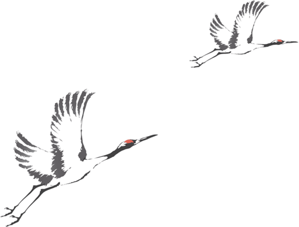 Журавль вектор