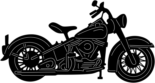 Мотоцикл Харлей Дэвидсон вектор