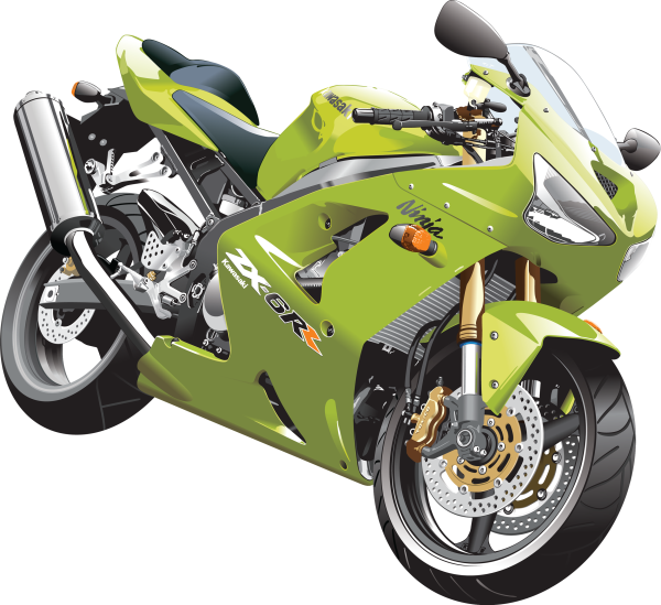 Значок Кавасаки мотоцикл