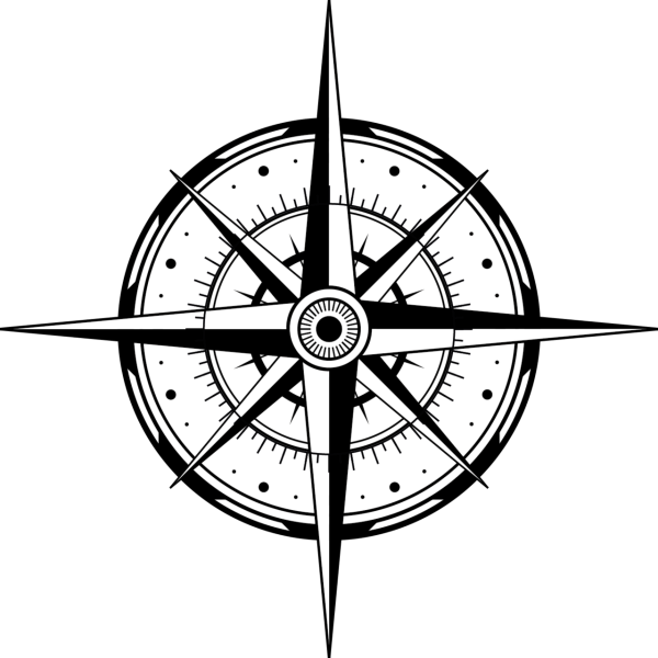 Компас роза ветров вектор