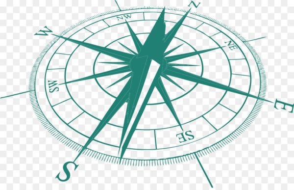 Стилизованное изображение компаса