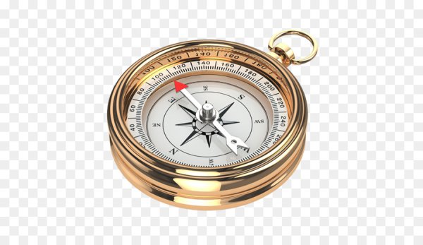 Компас на прозрачном фоне