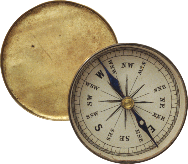 Компас на прозрачном фоне