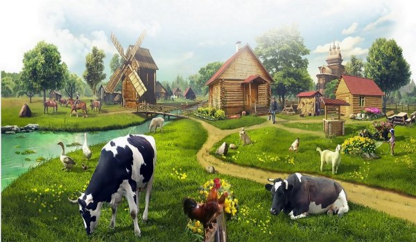 Крестьянское подворье Андреенковых