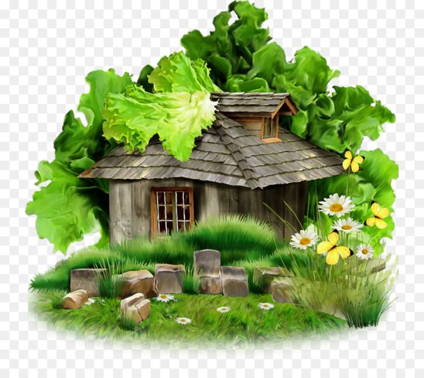 Сказочный деревенский домик