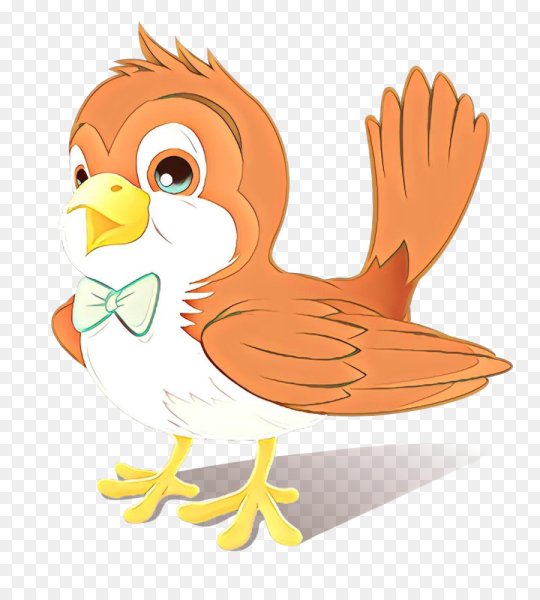 Воробей на прозрачном фоне