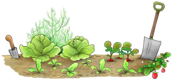 Огород мультяшные