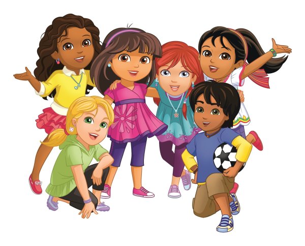 Dora and friends