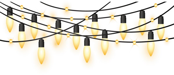 Гирлянда без фона