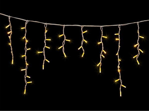 Гирлянда на черном фоне