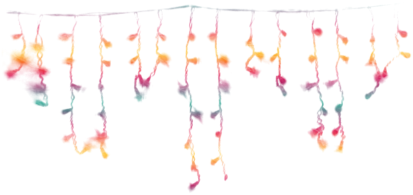 Гирлянда для фотошопа