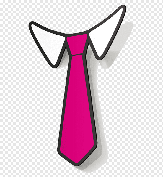 Галстук на прозрачном фоне