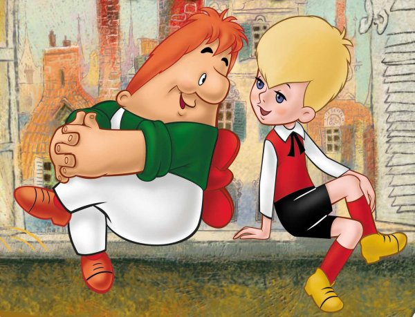 Герои мультфильма Карлсон