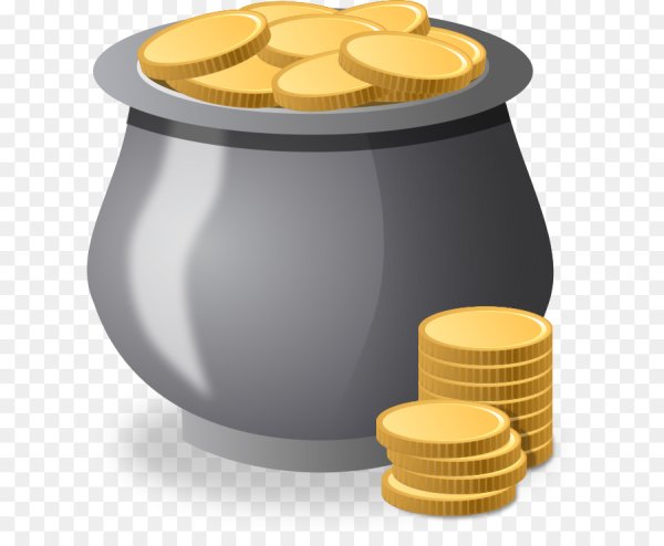 Монеты на прозрачном фоне