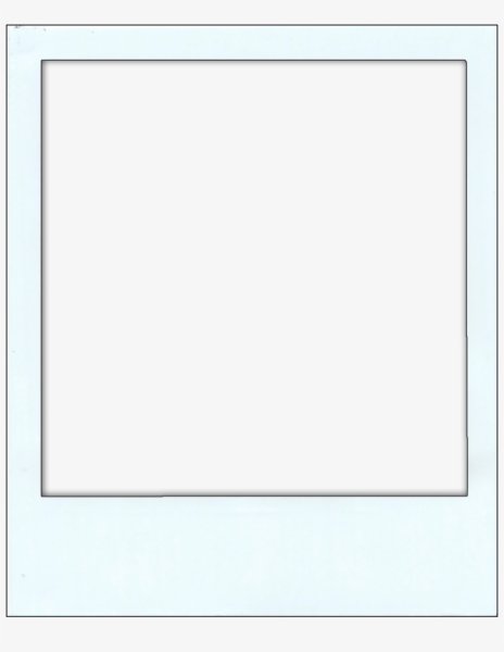 Рамка полароид