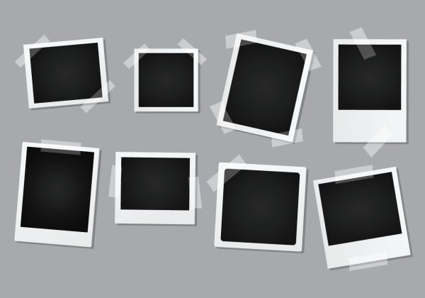 Рамка полароид