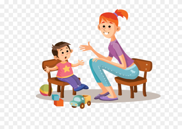 Клипарт психолог и дети