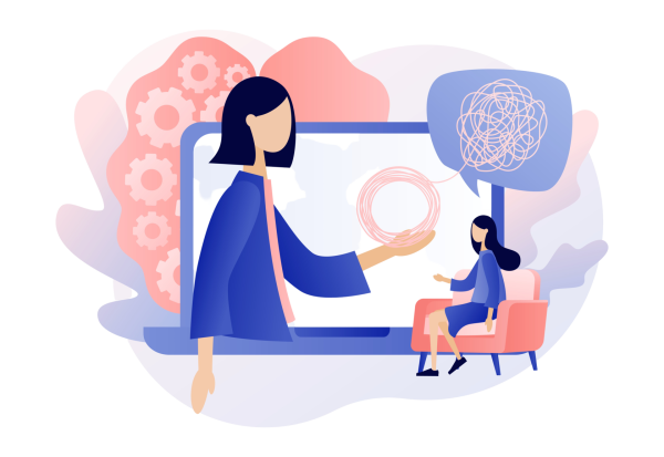 Психолог иллюстрация