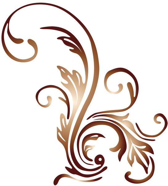 Коричневый узор