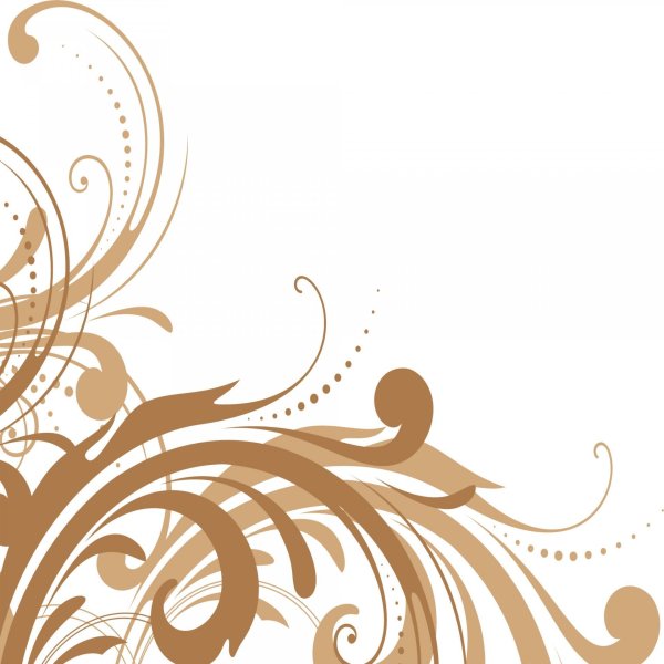 Коричневый узор