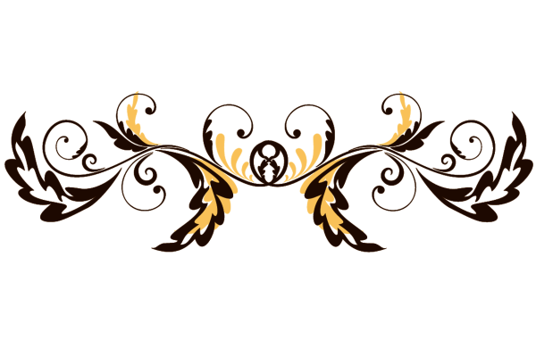 Орнамент на прозрачном фоне