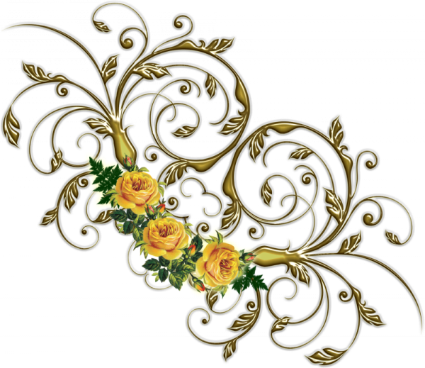 Орнамент из цветов