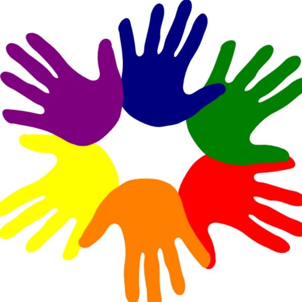 Разноцветные ладошки