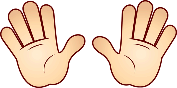 Ладошки мультяшные