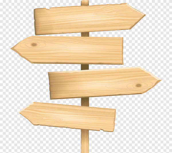 Деревянный указатель