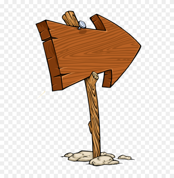 Деревянный указатель