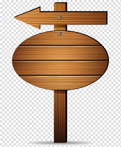 Деревянный указатель