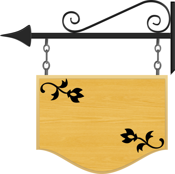 Деревянный указатель