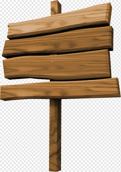 Деревянный указатель