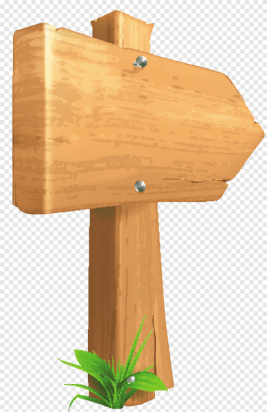 Деревянная табличка