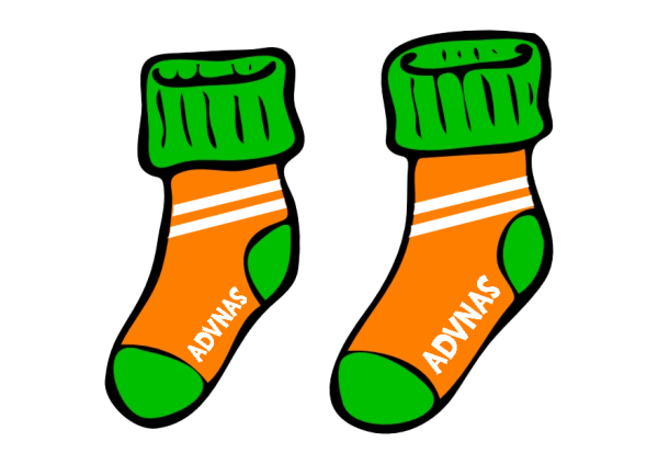 Носки нарисованные