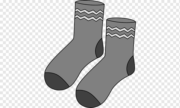 Нарисованный носок