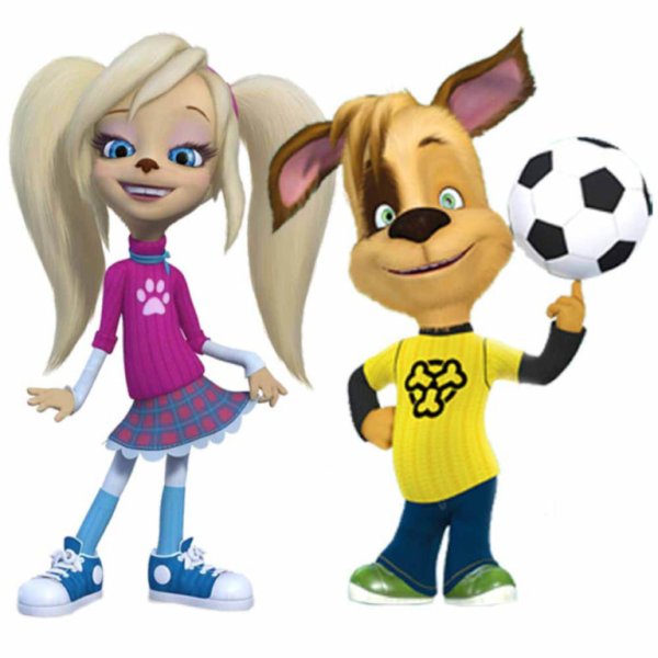 Барбоскины Лиза и дружок