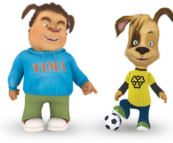 С наклейками Барбоскины