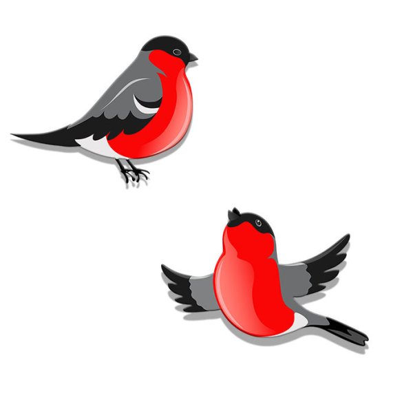 Снегирь для детей